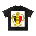 Belgium national football teamSnow Washed Oversized Cotton T-Shirt